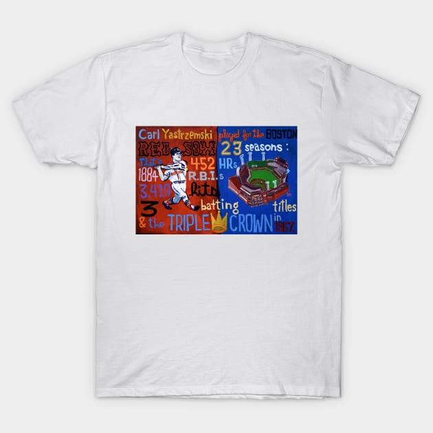Carl yastrzemski t shirt clearance
